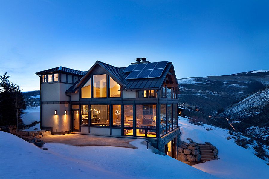The Art of Living in the Clouds: A Luxurious Two-Story House in the Heart of the Mountains